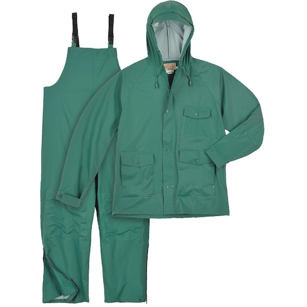 Gemplers Sugar River by Gemplers Rain Jacket and Bibs, PVC-on-Nylon - 224317-RS2X