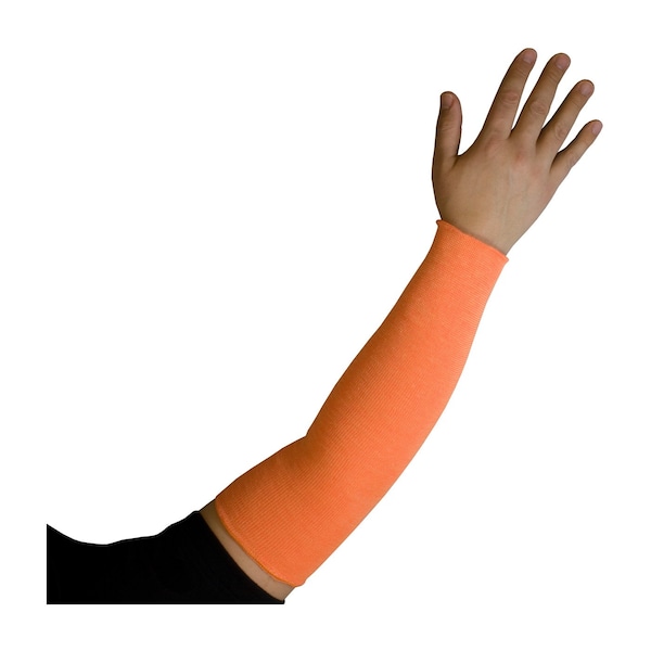Pip Cut-Res Sleeve, Cotton Line, 18", Neon Orng - 10-KANO18CL