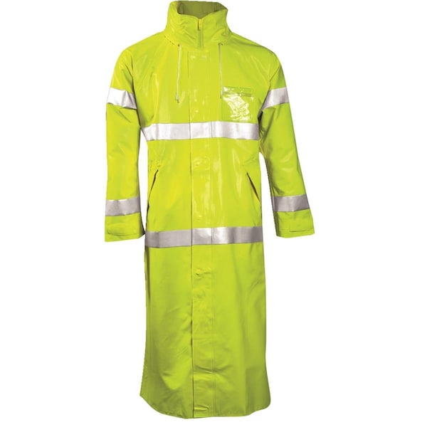 Tingley Tingley Comfort-Brite Flame Resistant ANSI Class 3 Hi-Vis Raincoat - C53122.LG
