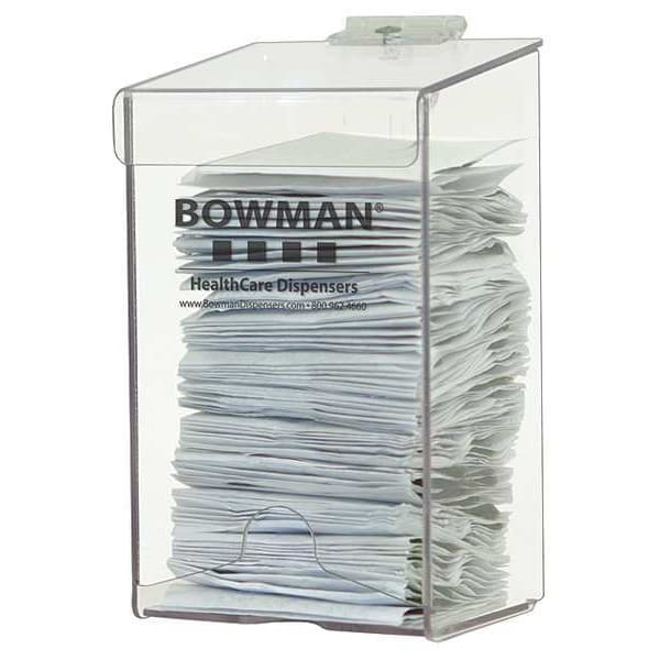 Bowman Dispensers Hairnet Dispenser , Clear , PETG Plastic ,  - HP-010