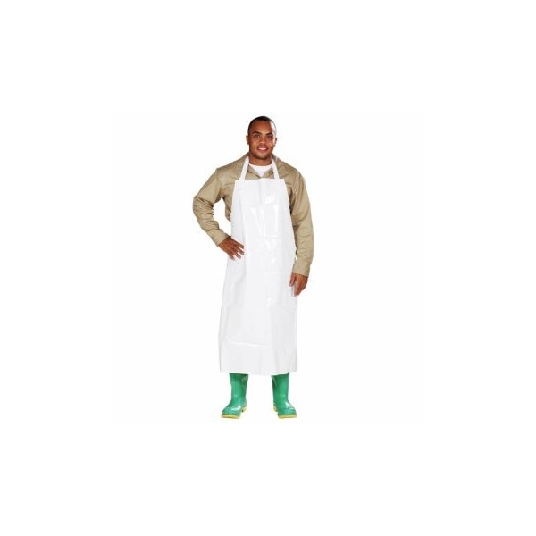 Ansell Endurosaf Apron White 45" L x 35" W - WPL139-WH