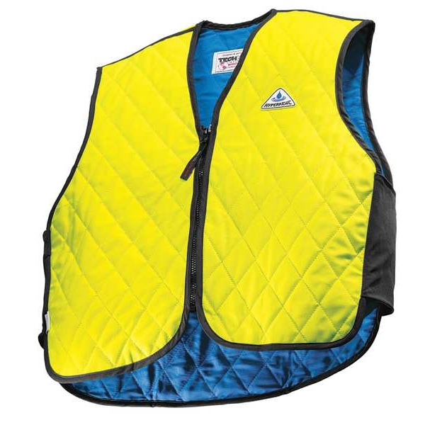 Techniche Large Cooling Vest, Hi-Vis Lime - 6529-LIMHIVIZL