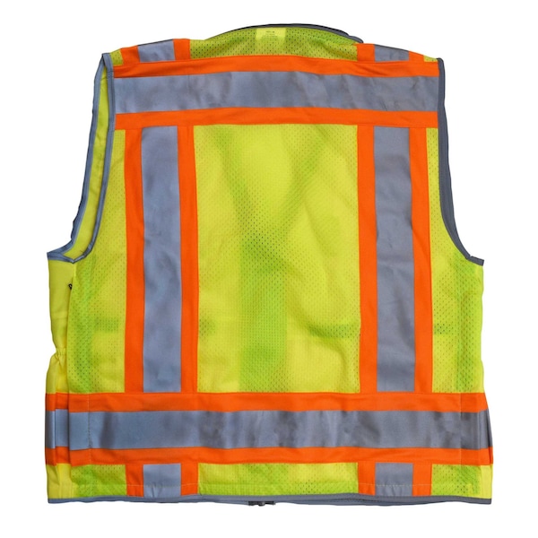 Radians Hi-Vis Cl2 Hvy Wvn 2Tn Wvn/Msh Engr Vst-Grn-S - SV55-2ZGD-S