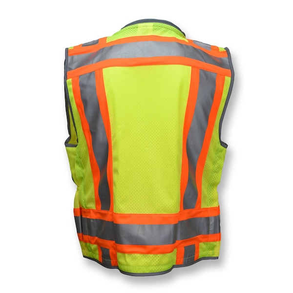 Radians Hi-Vis Cl2 Hvy Wvn 2Tn Wvn/Msh Engr Vst-Grn-S - SV55-2ZGD-S