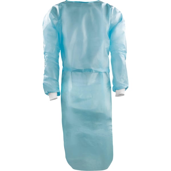 Ironwear Blue Isolation Gown with Knit Wrists Blue2XLarge - 5230-B-2XL