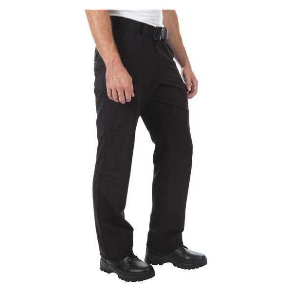 5.11 Men's Fast-Tac Cargo Pants, 36 in, Black, 100% Polyester - 74439