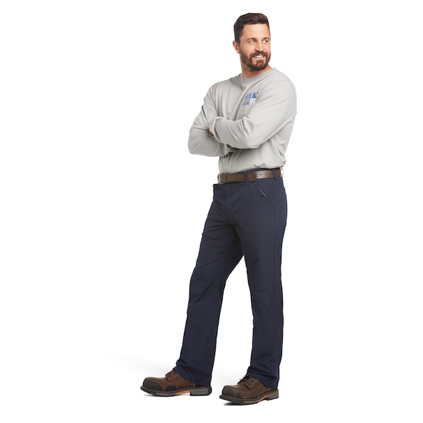 Ariat Men's Flame Resistant Pants, 10 cal/sq cm, XL 6.1 oz Denim - 10026003