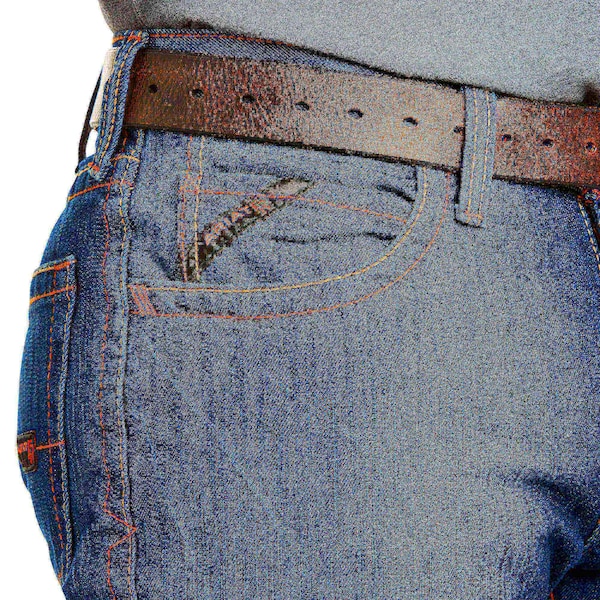 Ariat Men's Flame Resistant Pants, 20 cal/sq cm, 3XL 13 oz Denim - 10012555