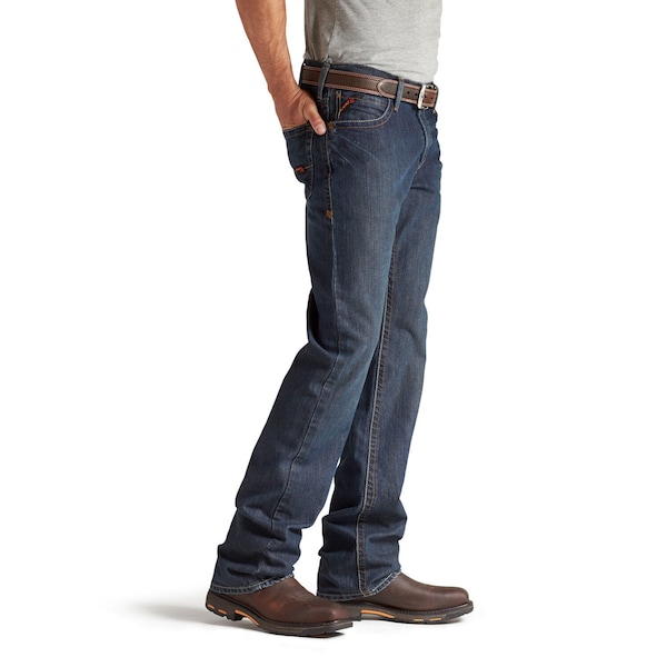 Ariat Men's Flame Resistant Pants, 20 cal/sq cm, 3XL 13 oz Denim - 10012555
