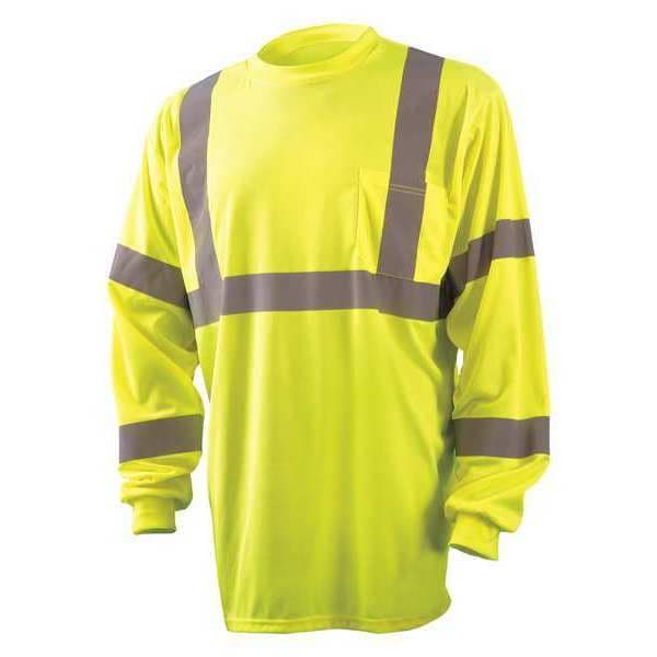 Occunomix XL T-Shirt, Hi-Vis Yellow - LUX-LSETP3B-YXL