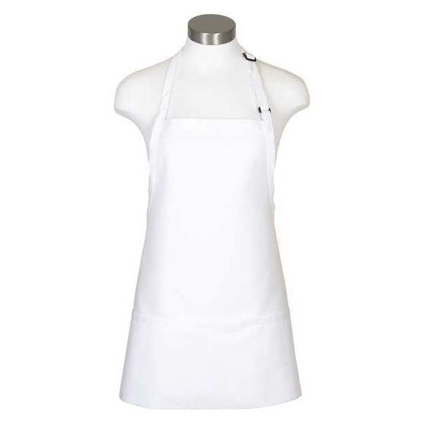 Fame (A Delta Plus Group Company) Apron, 3-Pocket Bib, F10, White - 18155