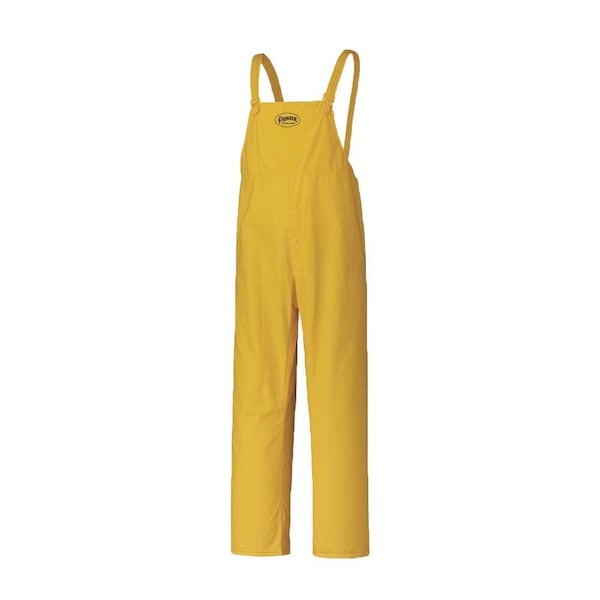 Pioneer PVC Rainsuit, Yellow, 3XL, Polyester|PVC, 0.35 mm Thick, Detachable, Yellow, 3XL - V3010460U-3XL