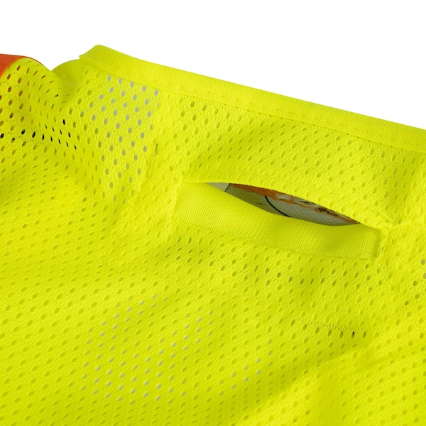 Pioneer Safety Vest, Hi-Vis, Yellow, FR, L/XL - V2510860U-L/XL