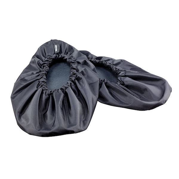 Klein Tools Disposable Shoe Covers, Nylon, Black, Slip Resistant Sole: Yes , L - 55488