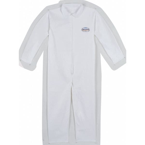 Kleenguard Disposable Coveralls, Collared, XL, KleenGuard(TM) A40, Zipper, Open Cuff, Open Ankle, Serged Seam - 44304
