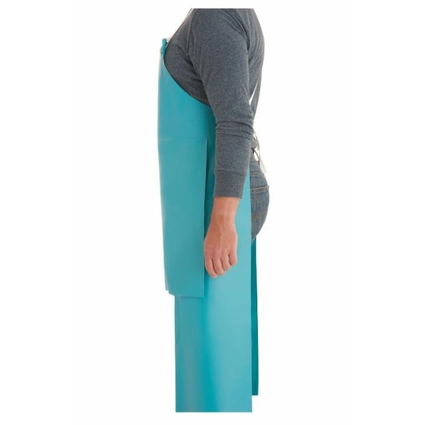 Ansell Die Cut Apron, 49in. x 33in., Green, PK12 - 56-102