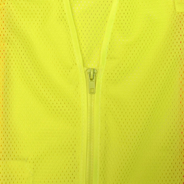 Radians Hi-Vis Economy Vest w/Two-Tone Trim M Class 3 , Zipper Closure 2 Pockets - SV22-3ZGM-M