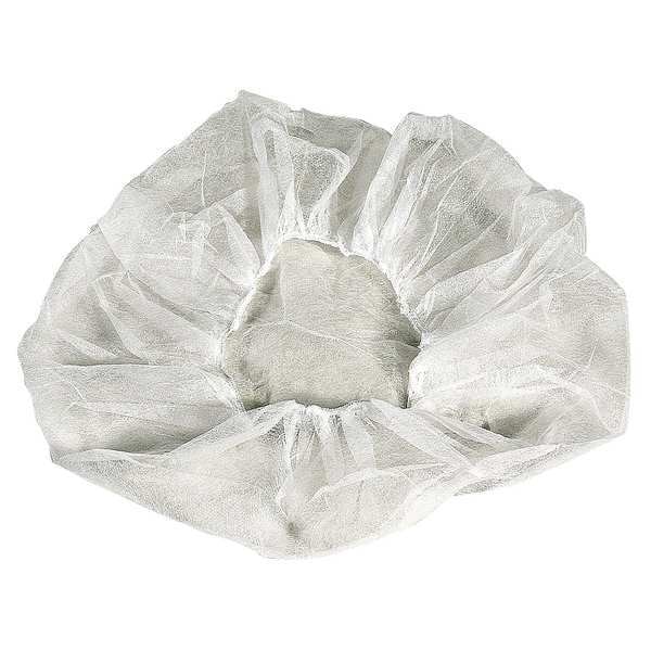 Cellucap Bouffant Cap, Color White, Diameter 21 in, Latex-Free, Polypropylene, Pack of 1000 - BI4HS