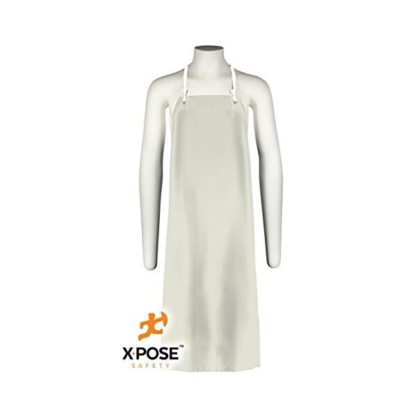Xpose Safety Green Heavy Duty Vinyl Waterproof Apron - AG-150
