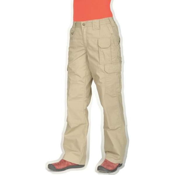 5.11 Women's Women's Tactical Pants, 16, Khaki, 35% Cotton, 65% Polyester - 64360