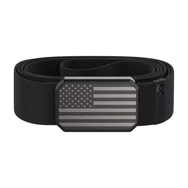 Groove Life Groove Life American Flag Black Belt 50 in. - B6-001-OS