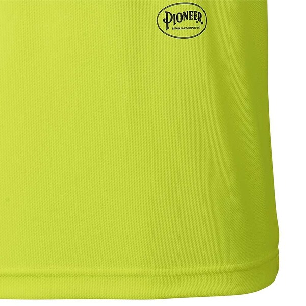 Pioneer Zebra Tape Cool-Pass Shirt, Green, Medium - V1052160U-M