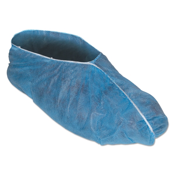 Kleenguard LightDuty Shoe Covers, Polypropylene, One Size Fits All, Blue, PK300 - 36811