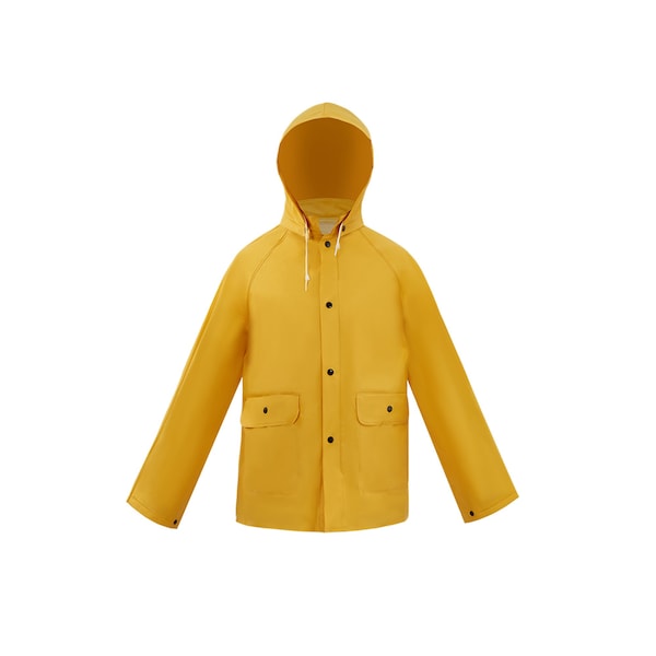 2W International Flame Retardant Rain Suit, Large, Yellow - 40-SD FR L