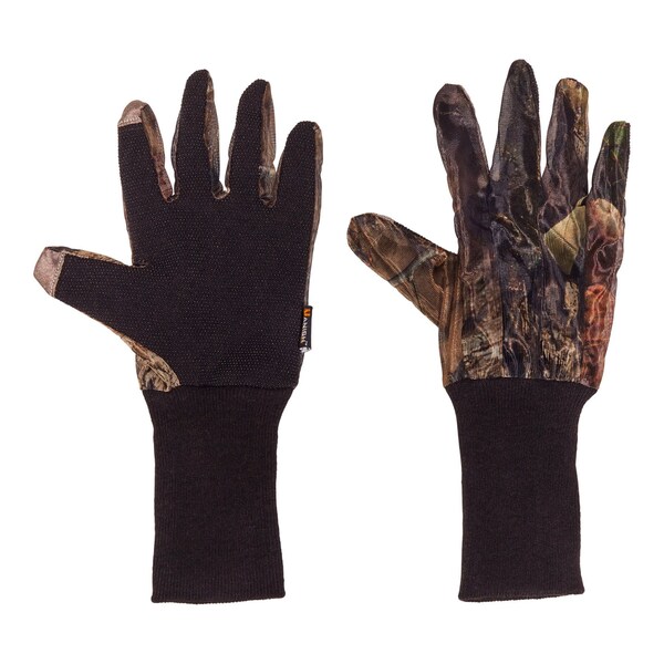 Vanish Camo Mesh Hunting Gloves By Allen, Mossy Oak Beak-Up Country - 25342
