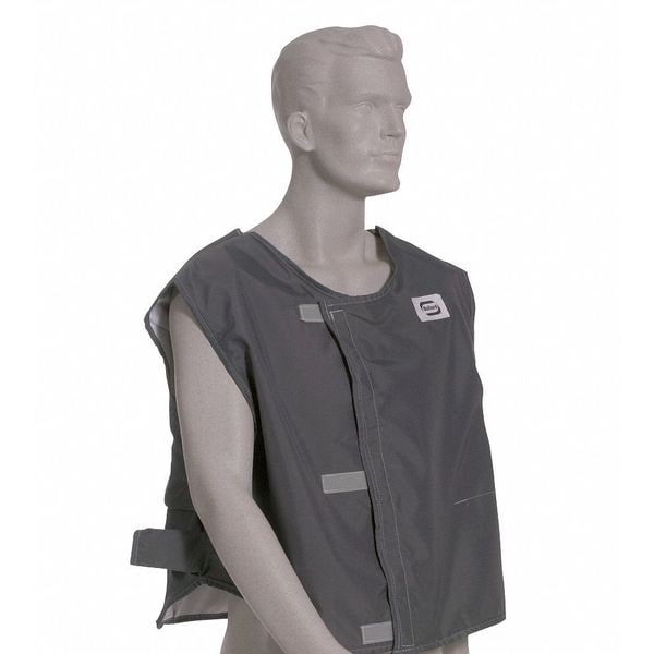 Bullard XL Nylon Cooling Vest, Gray - DC70XLXXL