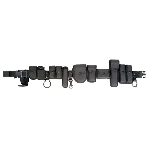 Uncle Mikes Duty Belt Pouch Kit, Nylon, Black, XL - 89089