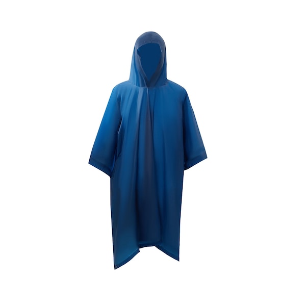 2W International Vinyl Poncho, Yellow - 7010-VP YW