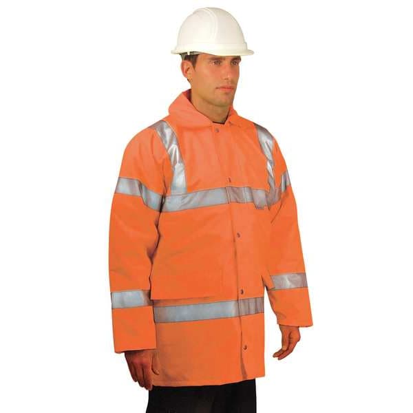 Occunomix Coat, Polyester, Class 3 R, Orange, 3XL - LUX-TJFS-O3X