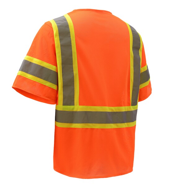 Gss Safety Hype-Lite Class 2 Safety Vest w/Rflctn - 1602-XL