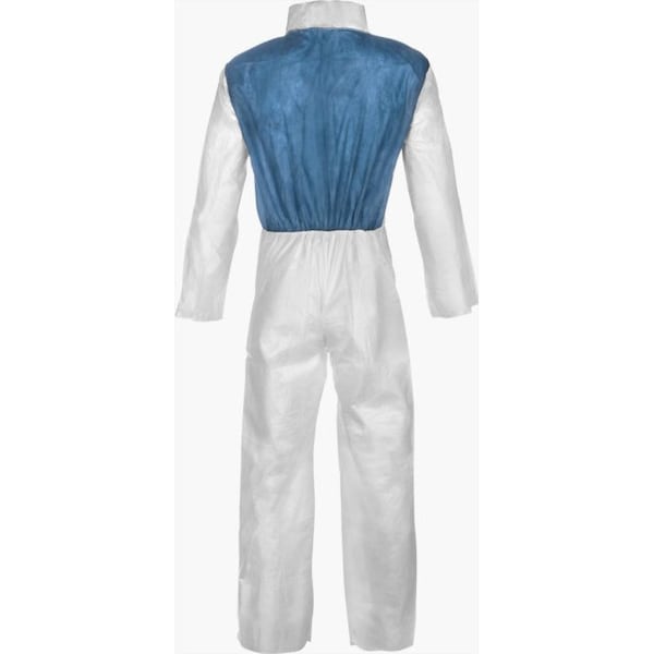Lakeland Disposable Coverall, 2XL, SMS, Zipper, Open Cuff, Open Ankle, Serged Seam - COL412-2X