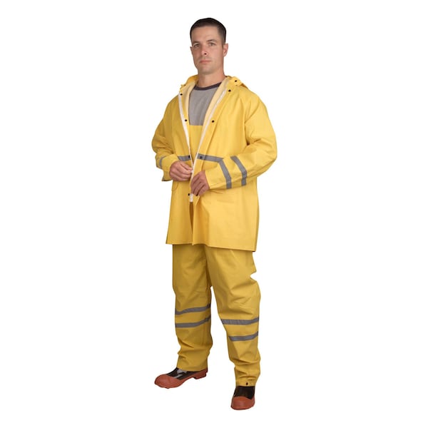 Cordova Riptide, Rain Suit, 3 Piece, Yellow, XL - HV353YXL