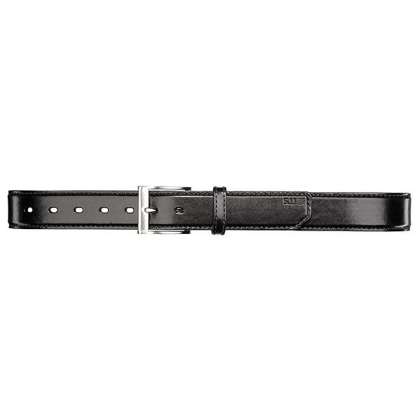 5.11 Duty Belt, Leather, Black, 2XL, Buckle - 59501