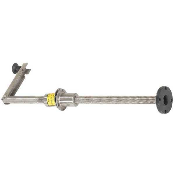 Vestil Leveling Jack 21 In Travel, SS - LJ-21-SS