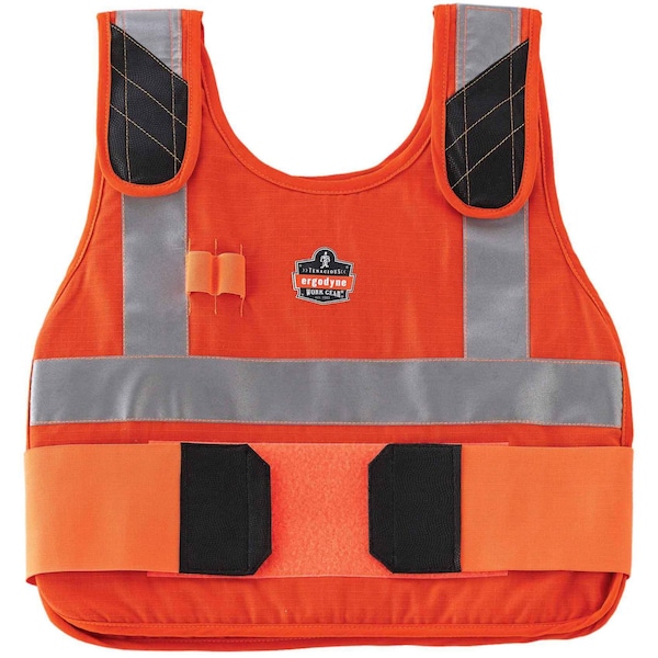 Ergodyne Premium Cooling Vest Only, L/XL, Orange - 6225HV