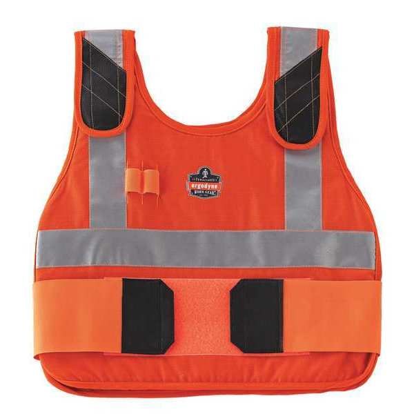 Ergodyne Premium Cooling Vest Only, L/XL, Orange - 6225HV