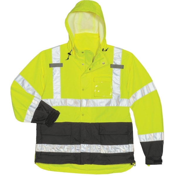 Tingley Tingley Icon LTE ANSI Class 3 Hi-Vis Rain Jacket - J27122 L