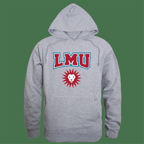 W Republic W Republic 540-160-HG2-03 Loyola Marymount University Men Campus Hoodie; Heather Grey - Large - 540-160-HG2-03