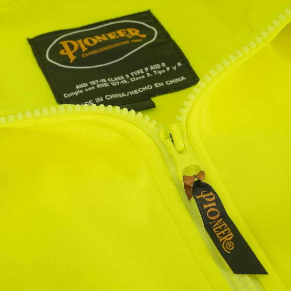 Pioneer Fleece Hoodie, Green, Medium - V1060461U-M