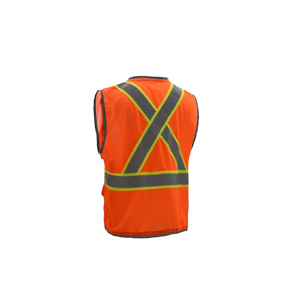 Gss Safety Hype-Lite Class 2 Safety Vest w/Rflctn - 1602-LG