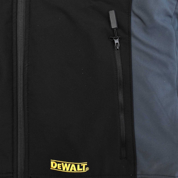 Dewalt Women's Jacket, Black / Gray, Heats Up to 9 hr , 20 3 Outside Pockets, L - DCHJ066C1-L