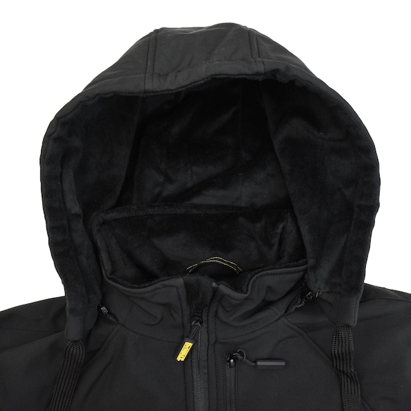 Dewalt Women's Jacket, Black / Gray, Heats Up to 9 hr , 20 3 Outside Pockets, L - DCHJ066C1-L
