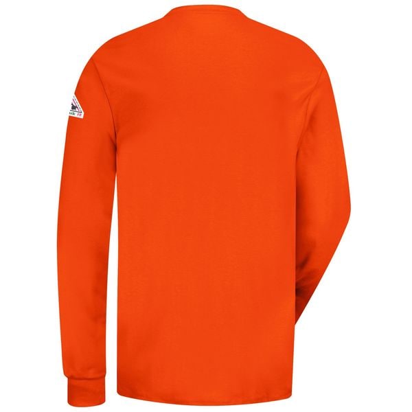 Bulwark Men's Flame-Resistant Henley Shirt, 8.9 cal/sq cm, L, Excel FR(R) - SEL2OR LN L