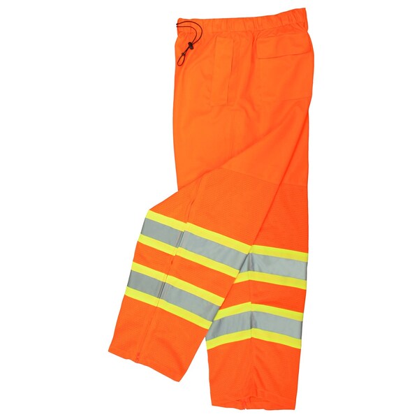 Radians Radians SP61 Class E Surveyor Safety Pan, 100% Polyester Mesh and 100% Polyester Tricot, 3X-4X - SP61-EPOS-3X4X