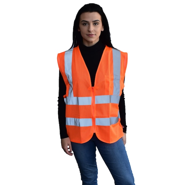 Cordova Type R, Class 2 Safety Vest, Orange, 7XL - VZ240P7XL