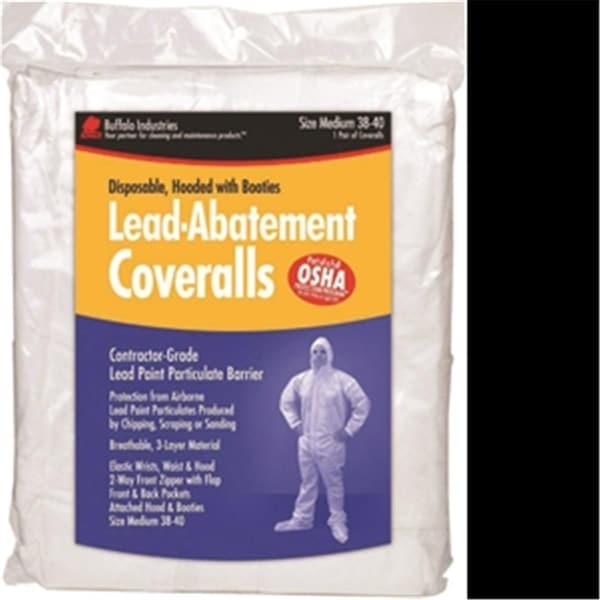 Buffalo Industries 68444 10 x 15 in. Lead Abatement Coverall- 3 Extra Large - 209689